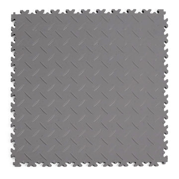 Dalle PVC Clipsable Fortelock Industry Ultra - 10mm – Larmée (2410) · Gris