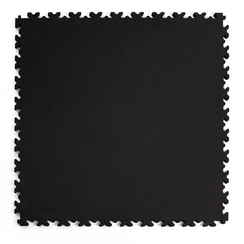 Dalle PVC Clipsable Fortelock Industry - 7mm – Cuir (2020) – Noir