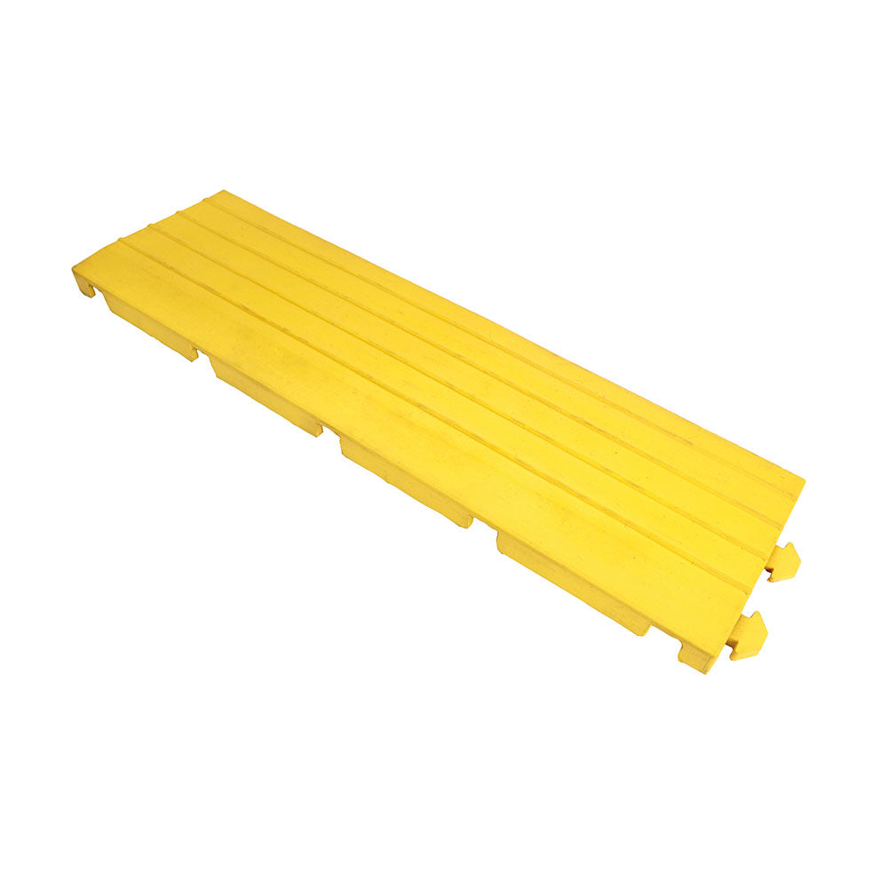 Bordures et angles Fatigue-Lock jaunes