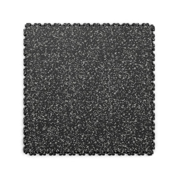 Dalle PVC Clipsable Fortelock XL Impression Granit - 4mm – Noir · Gris