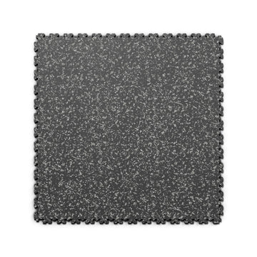 Dalle PVC Clipsable Fortelock XL Impression Granit - 4mm – Graphite · Gris
