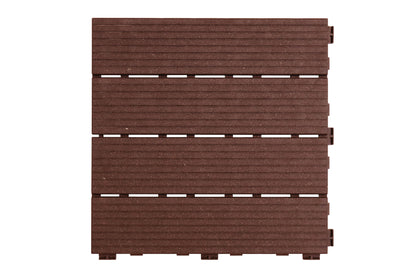 Dalle Extérieure Clipsable Tereco – Imitation Bois