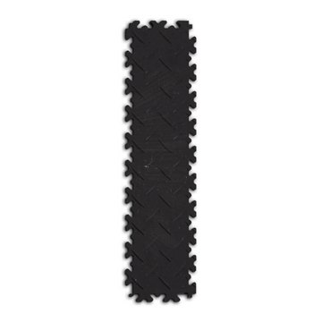 Bande de marquage PVC Fortelock Industry Ultra 10 mm - Étroite – Larmée (2414) · Noir Classique