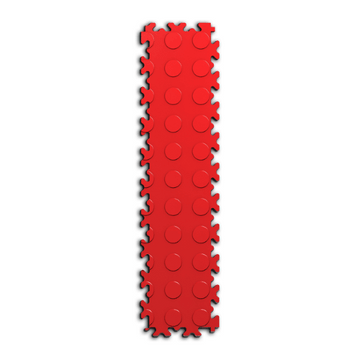Bande de marquage PVC Fortelock Industry Ultra 10 mm - Étroite – Pastillée (2444) · Rouge