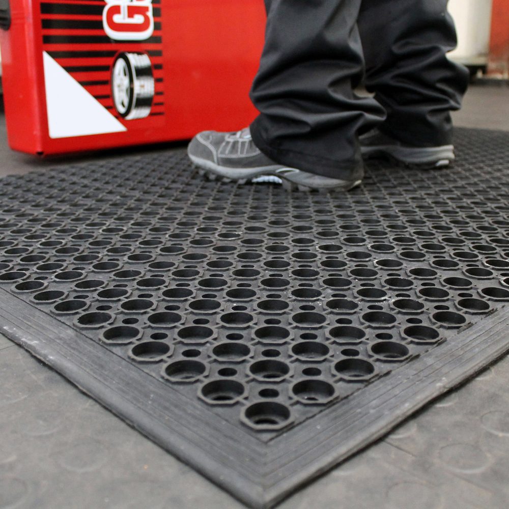 Rampmat dans un garage