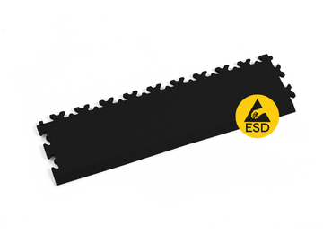 Rampe pour Dalle PVC Clipsable Fortelock ESD - 7mm – Noir