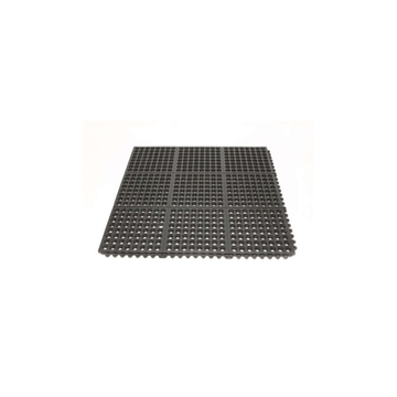 Dalle antifatigue modulaire Fatigue-Step – 90 × 90 cm – Nitrile (Huile & Graisse)