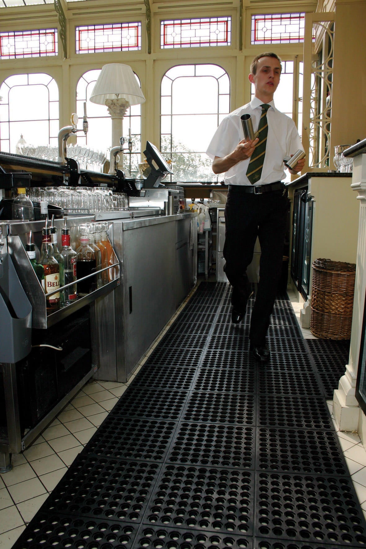 Dalle antifatigue modulaire Fatigue-Step – 90 × 90 cm