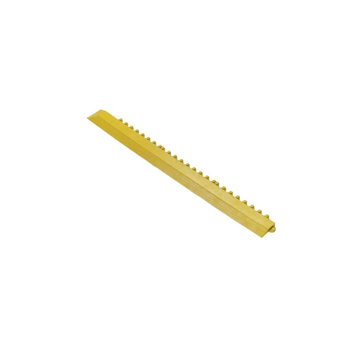 Bordures Fatigue-Step – Bordures de sécurité pour dalles anti-fatigue – Jaune · Mâle (Avec picots)