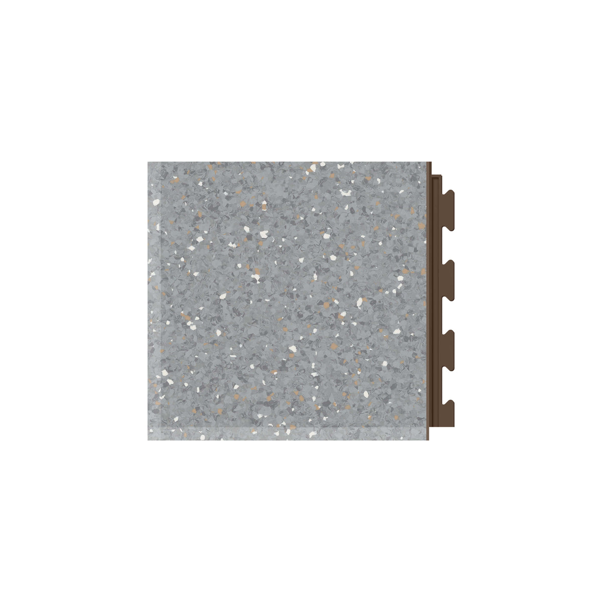 Angle PVC clipsable Fortelock Business – Sauda Hidden Treasure, Marron, modèle A