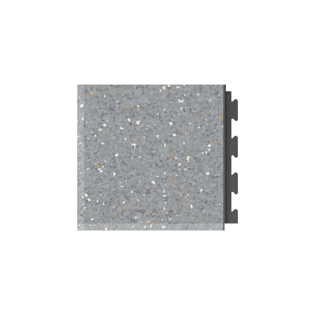 Angle PVC clipsable Fortelock Business – Sauda Hidden Treasure, Graphite, modèle A