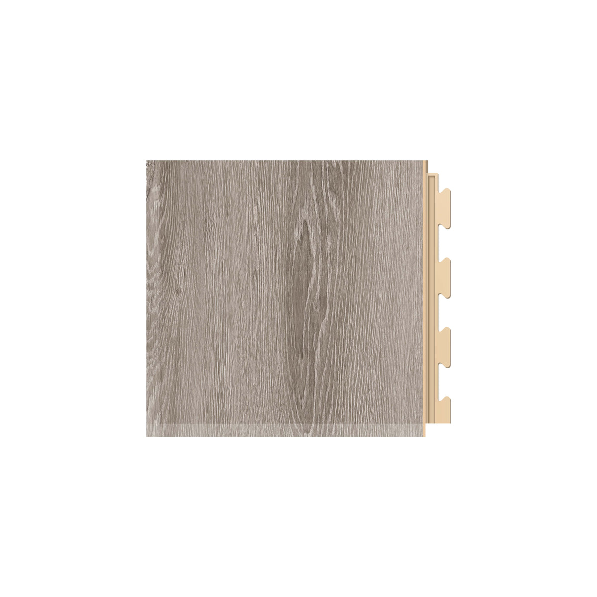 Angle PVC clipsable Fortelock Business – Scandinavian Oak, Beige, modèle A