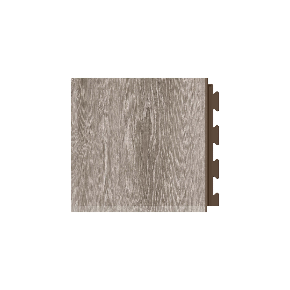 Angle PVC clipsable Fortelock Business – Scandinavian Oak, Marron, modèle A
