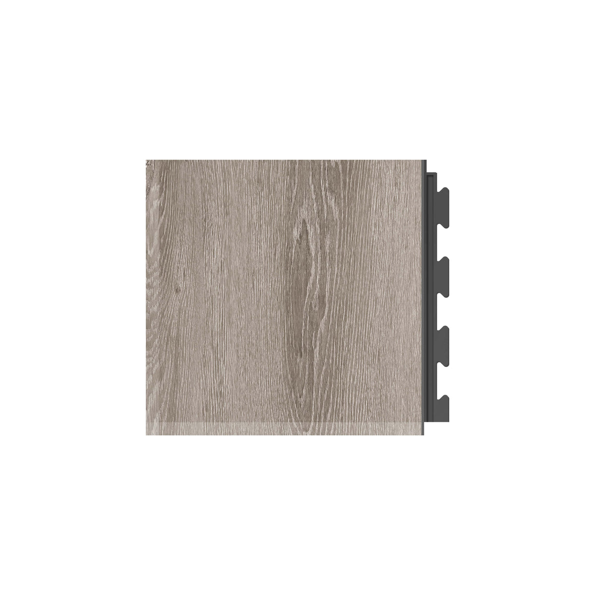 Angle PVC clipsable Fortelock Business – Scandinavian Oak, Graphite, modèle A