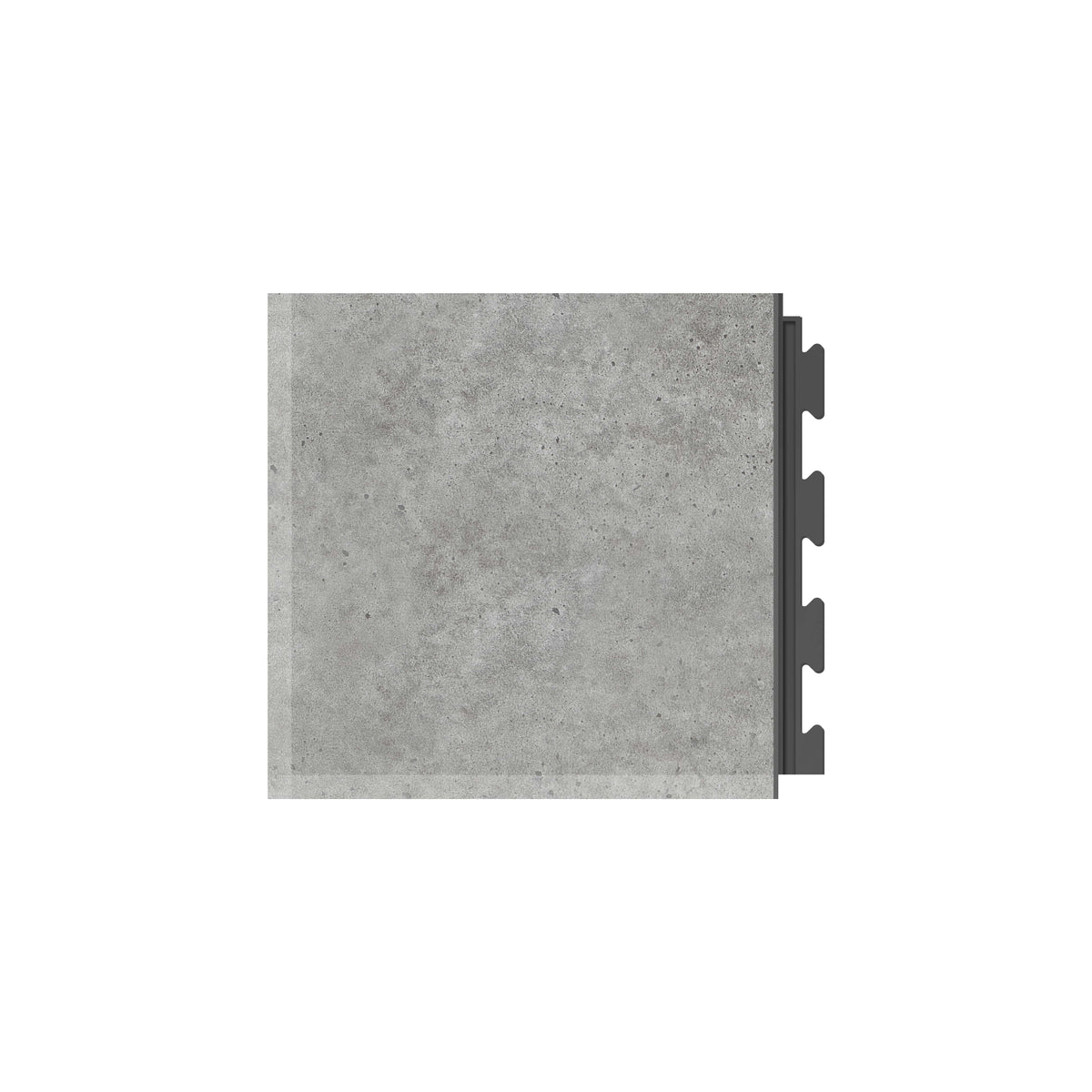 Angle PVC clipsable Fortelock Business – Tornes Full Moon, Graphite, modèle A
