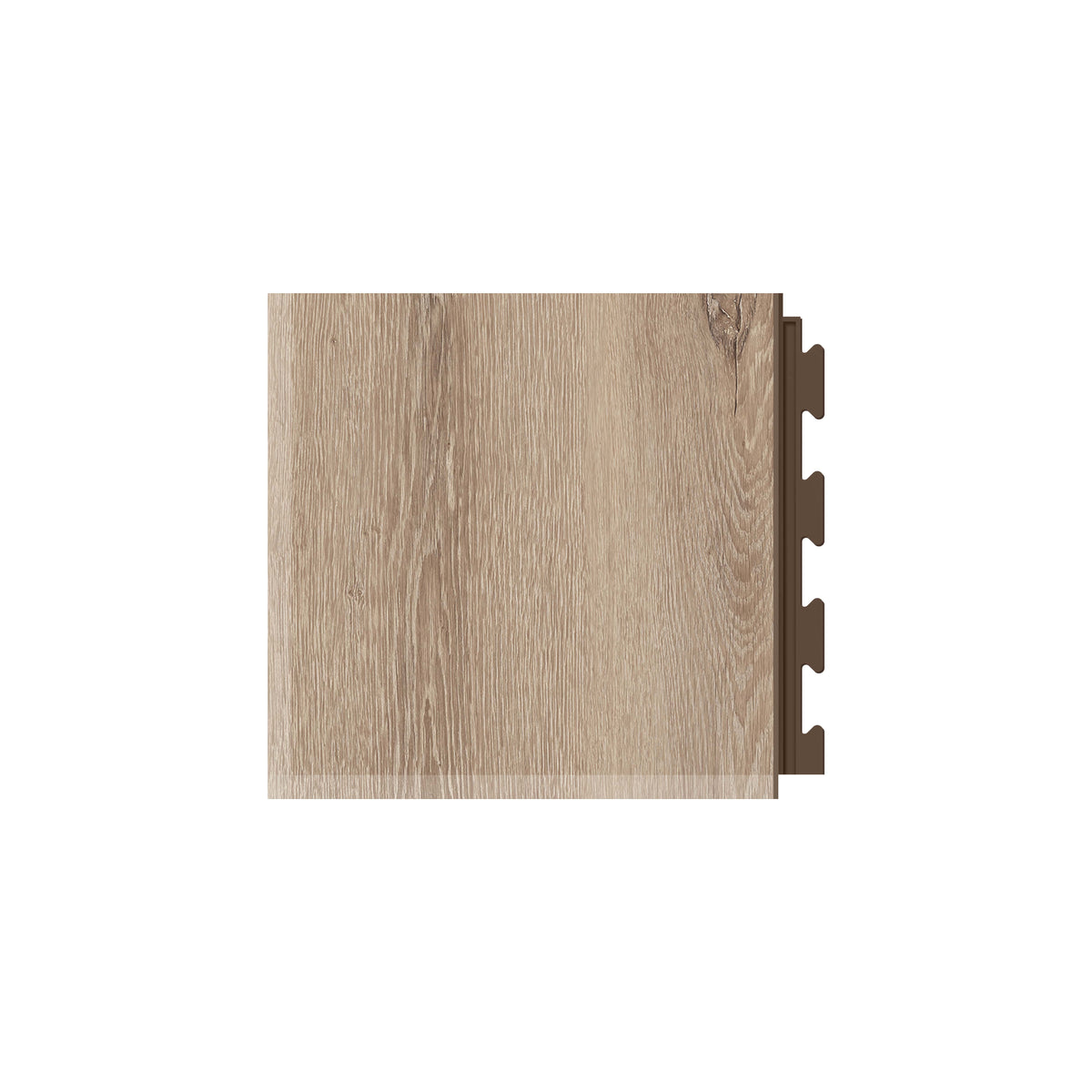 Angle PVC clipsable Fortelock Business – Tyrolean Oak, Marron, modèle A