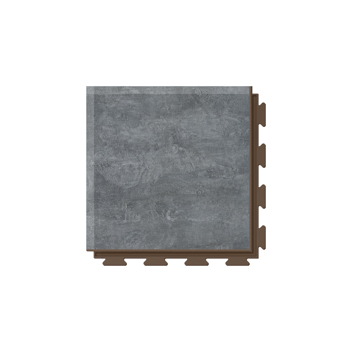 Angle PVC clipsable Fortelock Business – Forsen Dark Sky, Marron, modèle B