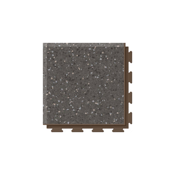 Angle PVC Clipsable Fortelock Business – Marron · B