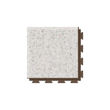 Angle PVC Clipsable Fortelock Business – Marron · B