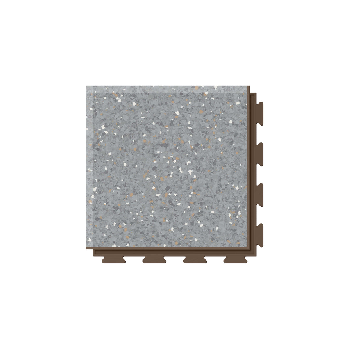 Angle PVC clipsable Fortelock Business – Sauda Hidden Treasure, Marron, modèle B