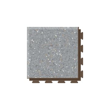 Angle PVC Clipsable Fortelock Business – Marron · B
