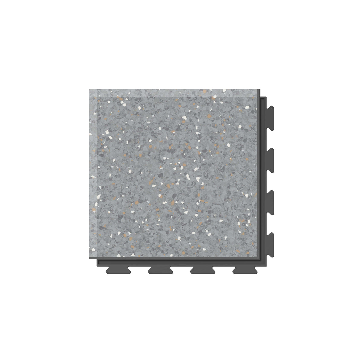 Angle PVC clipsable Fortelock Business – Sauda Hidden Treasure, Graphite, modèle B