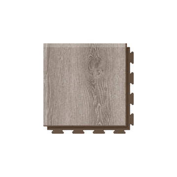 Angle PVC Clipsable Fortelock Business – Marron · B