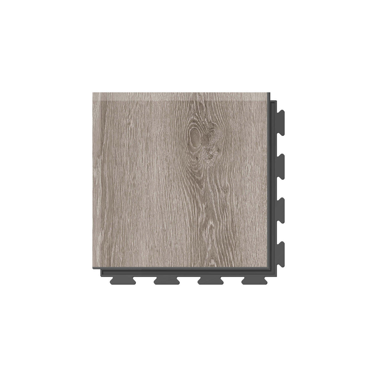 Angle PVC clipsable Fortelock Business – Scandinavian Oak, Graphite, modèle B