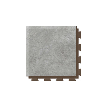 Angle PVC Clipsable Fortelock Business – Marron · B