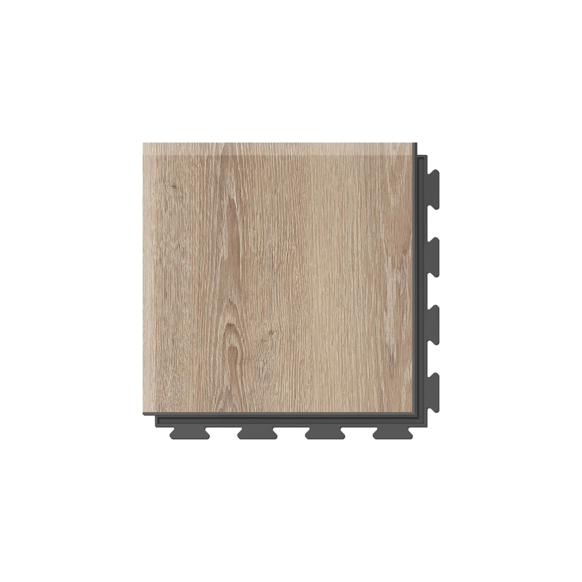 Angle PVC clipsable Fortelock Business – Tyrolean Oak, Graphite, modèle B