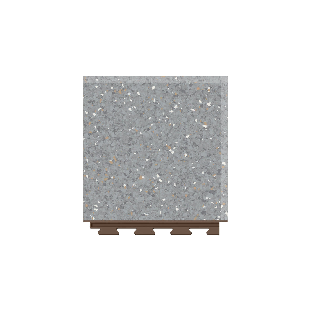 Angle PVC clipsable Fortelock Business – Sauda Hidden Treasure, Marron, modèle D