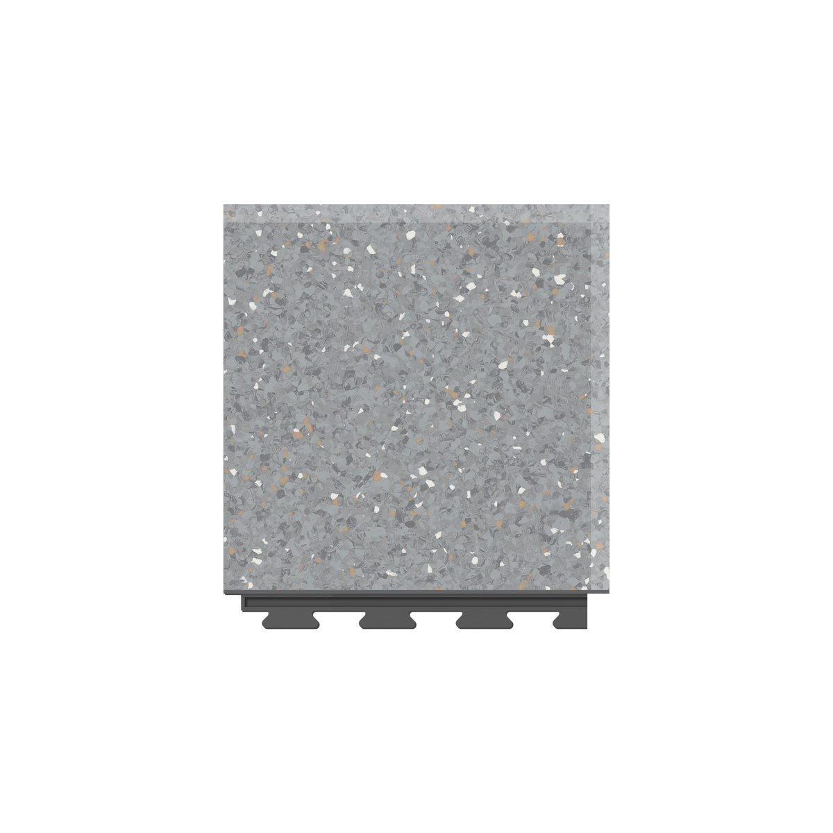 Angle PVC clipsable Fortelock Business – Sauda Hidden Treasure, Graphite, modèle D