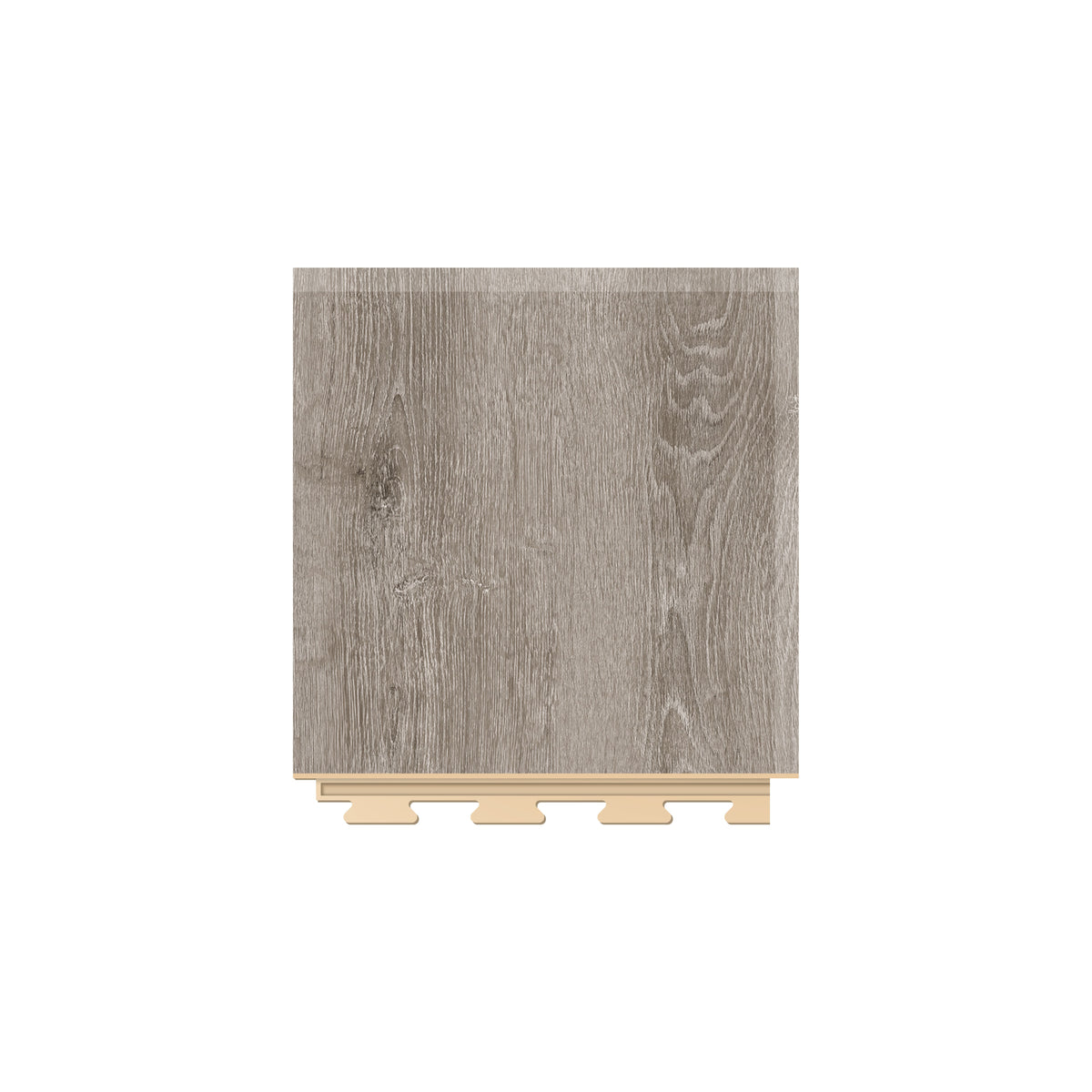 Angle PVC clipsable Fortelock Business – Scandinavian Oak, Beige, modèle D