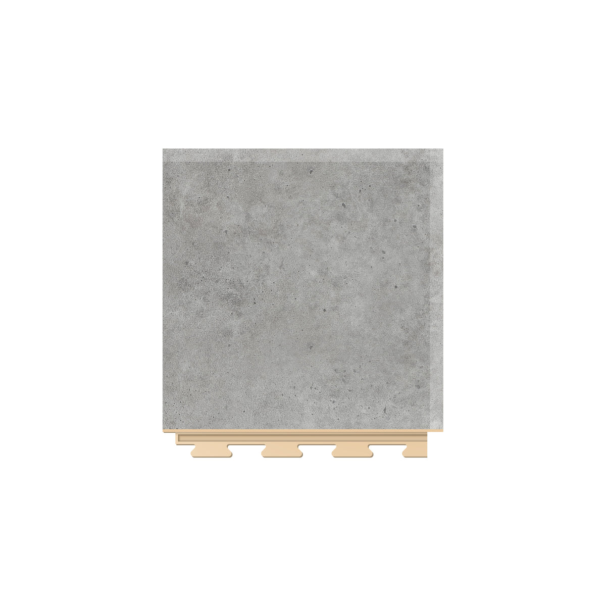 Angle PVC clipsable Fortelock Business – Tornes Full Moon, Beige, modèle D