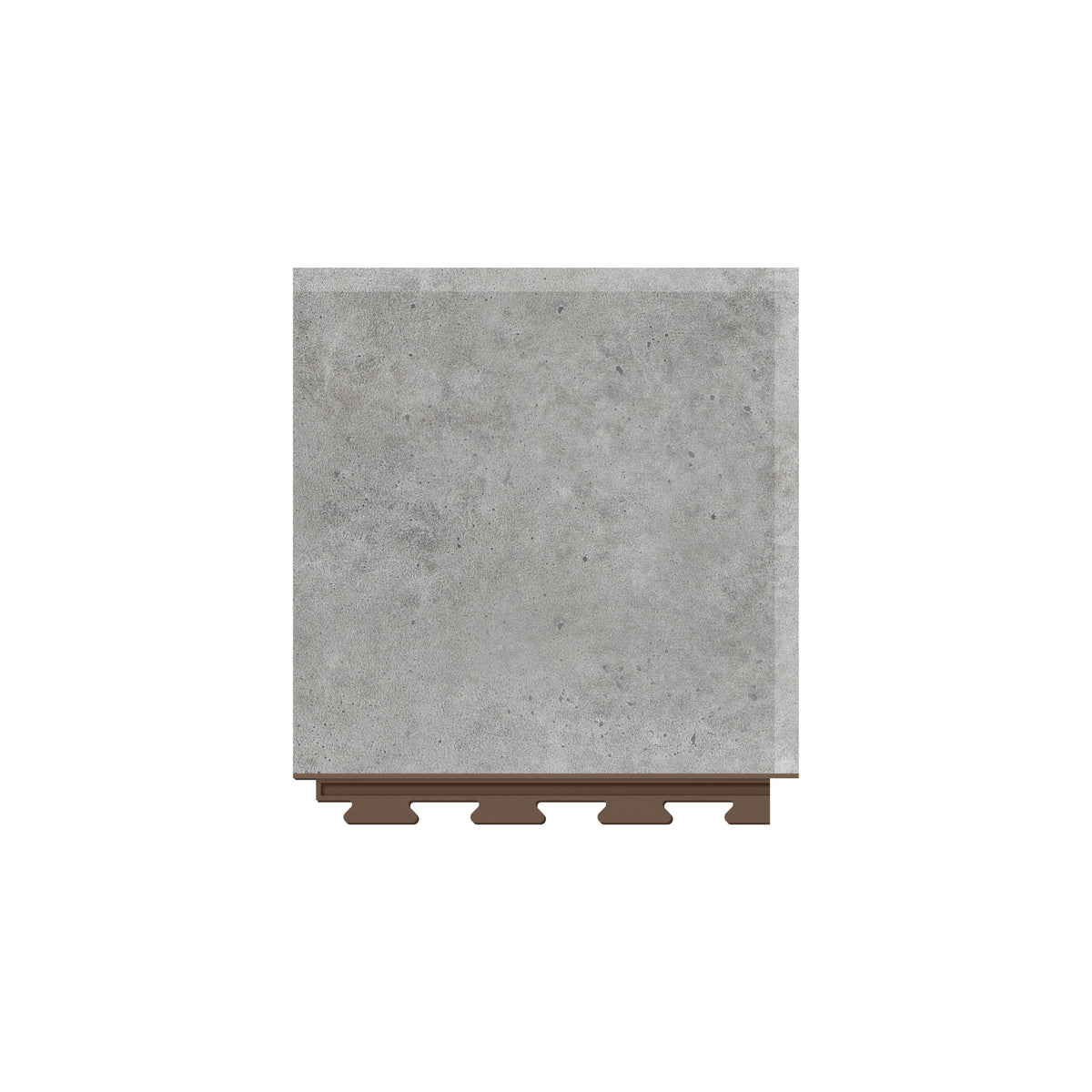 Angle PVC clipsable Fortelock Business – Tornes Full Moon, Marron, modèle D