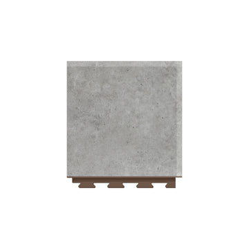Angle PVC Clipsable Fortelock Business – Marron · D