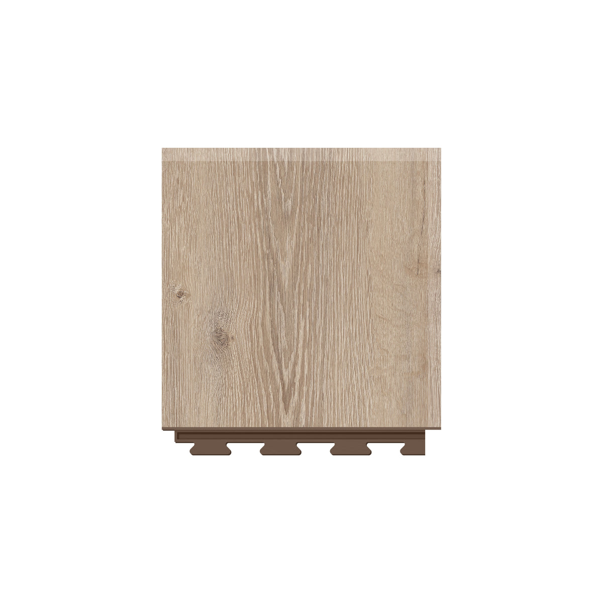 Angle PVC clipsable Fortelock Business – Tyrolean Oak, Marron, modèle D
