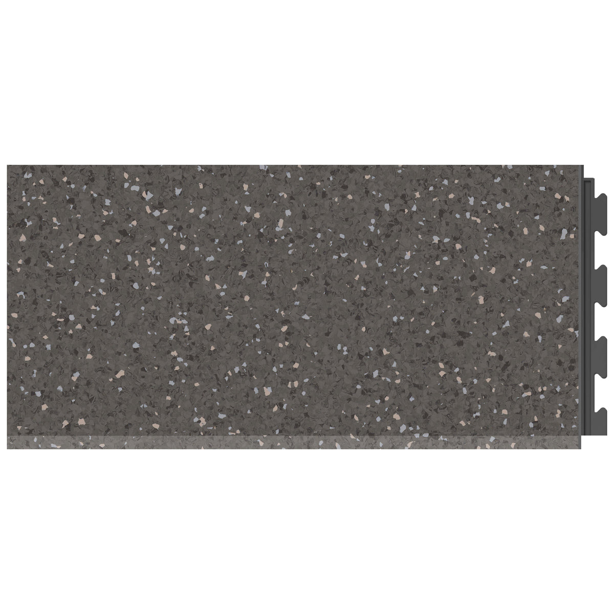 Rampe PVC clipsable Fortelock Business – Sauda Cold Lava, Graphite, modèle A