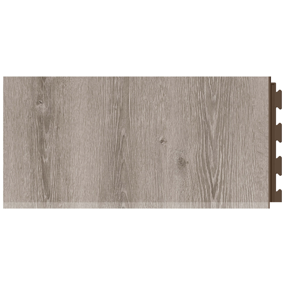 Rampe PVC clipsable Fortelock Business – Scandinavian Oak, Marron, modèle A