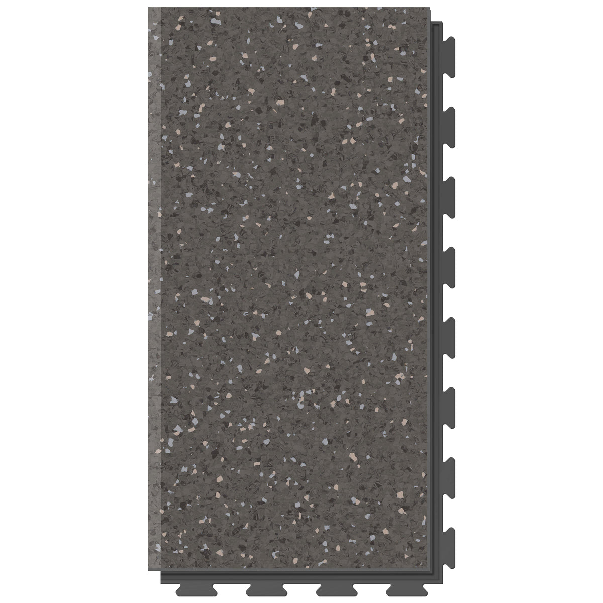 Rampe PVC clipsable Fortelock Business – Sauda Cold Lava, Graphite, modèle B