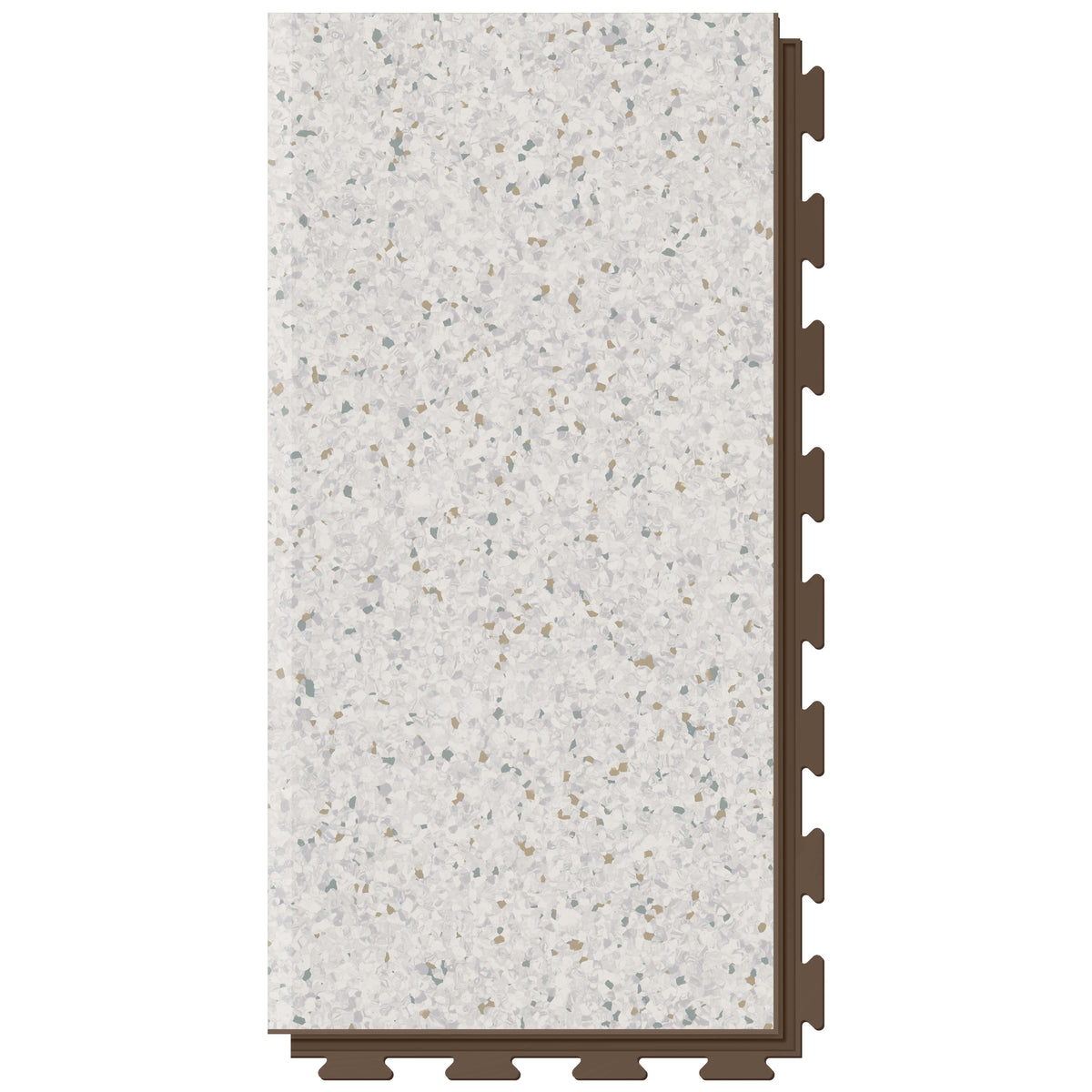 Rampe PVC clipsable Fortelock Business – Sauda Gold Rush, Marron, modèle B