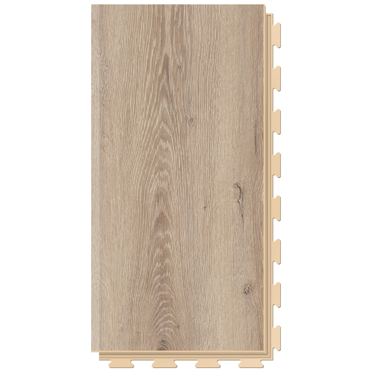 Rampe PVC clipsable Fortelock Business – Tyrolean Oak, Beige, modèle B