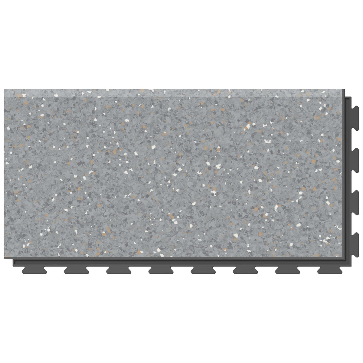 Rampe PVC clipsable Fortelock Business – Sauda Hidden Treasure, Graphite, modèle D