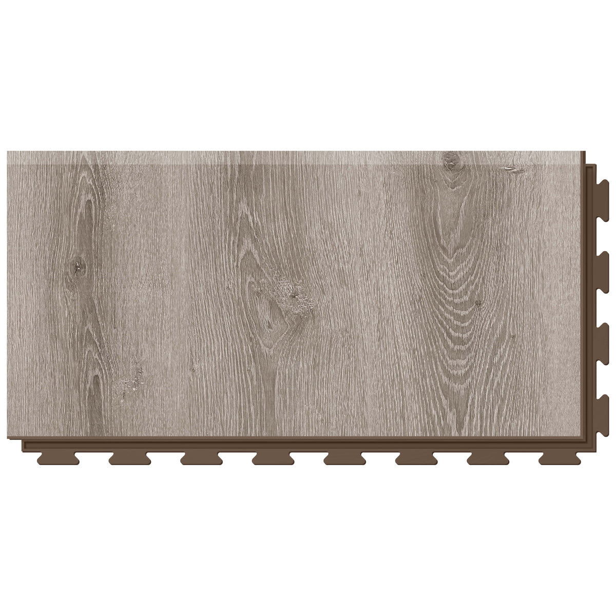 Rampe PVC clipsable Fortelock Business – Scandinavian Oak, Marron, modèle D