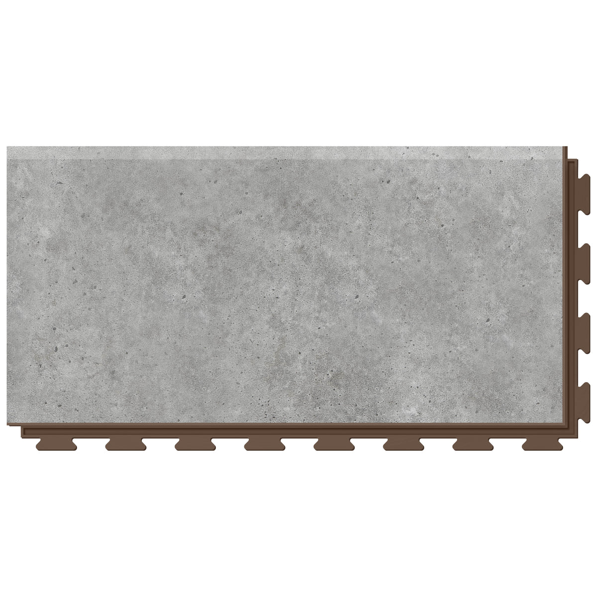 Rampe PVC clipsable Fortelock Business – Tornes Full Moon, Marron, modèle D