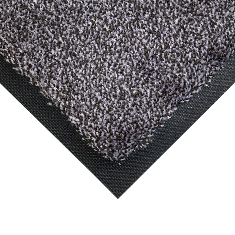 Tapis d'entrée lavable COBAwash noir/acier