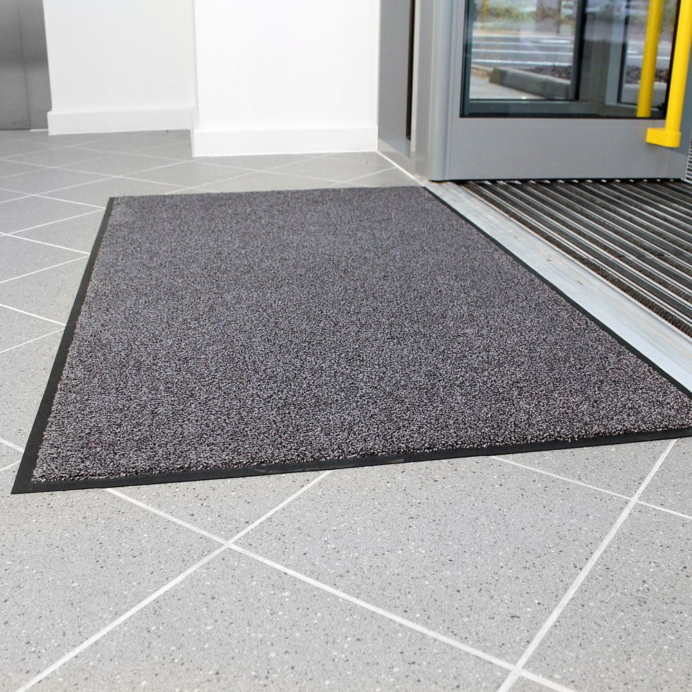 Tapis COBAwash – détail du velours polyamide et du bord
