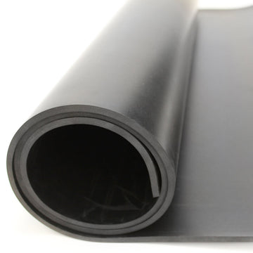 Feuille de caoutchouc noir Commercial – Rouleau 1,4 m – 1,5 à 25 mm – Rouleau 1,4 × 10 m