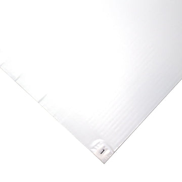 Tapis anti-contamination First-Step – Feuilles antimicrobiennes – Lot de 4 – Blanc