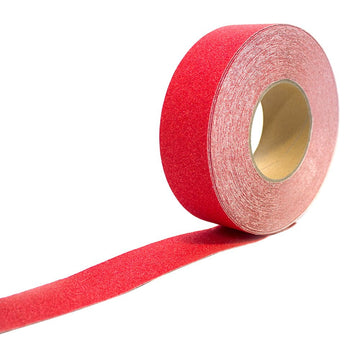Bande antidérapante abrasive Gripfoot – R13 – Rouleaux de 18,3 m – Rouge